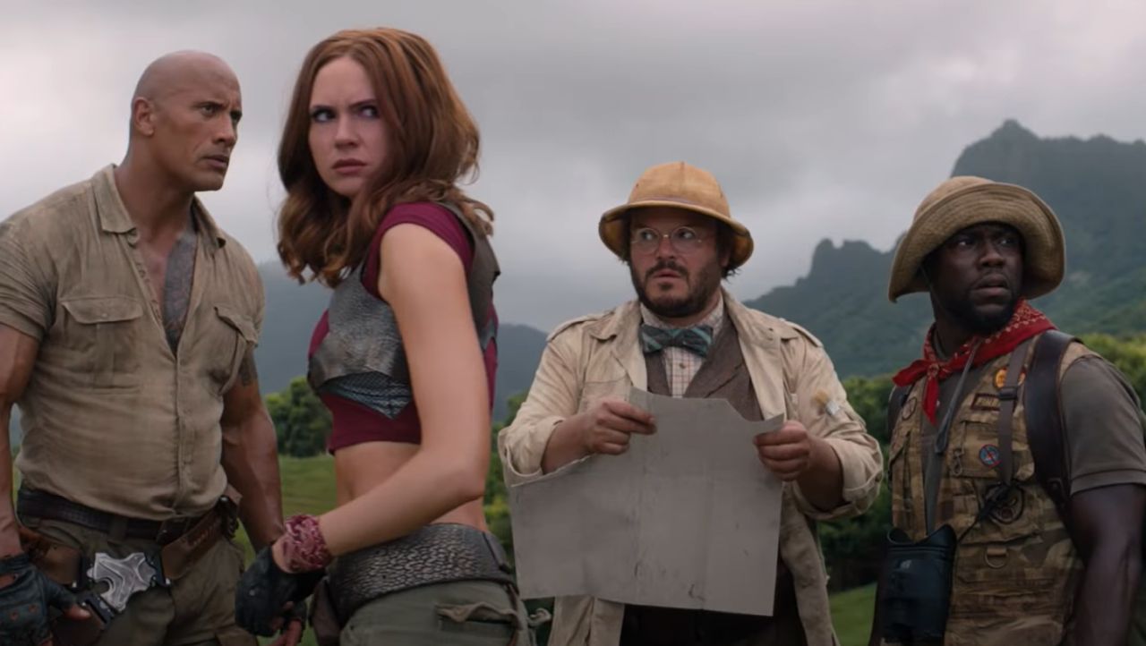 "Jumanji: Welcome to the Jungle"