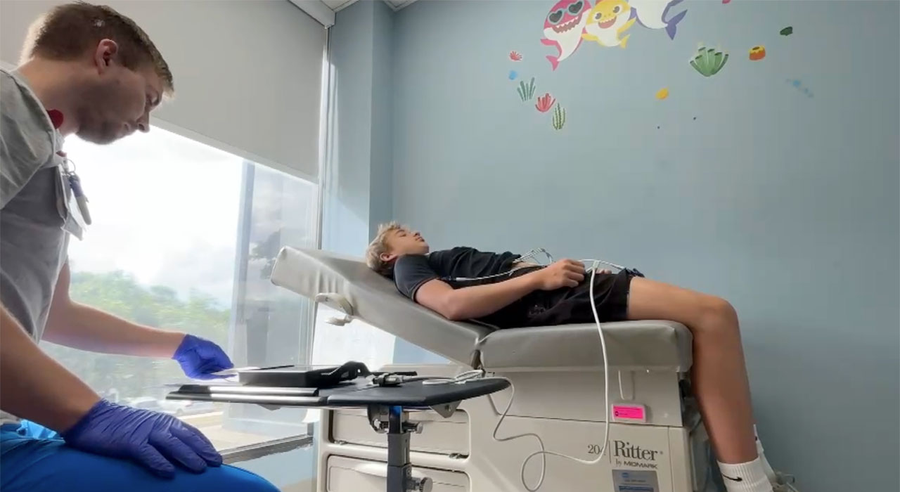 Florida athlete EKGs