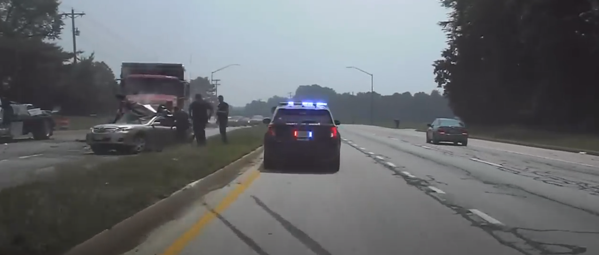 Carjacking suspect fleeing police dies after colliding with dump truck in Waldorf
