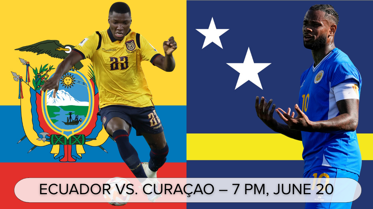 Ecuador vs Curacao World Cup match