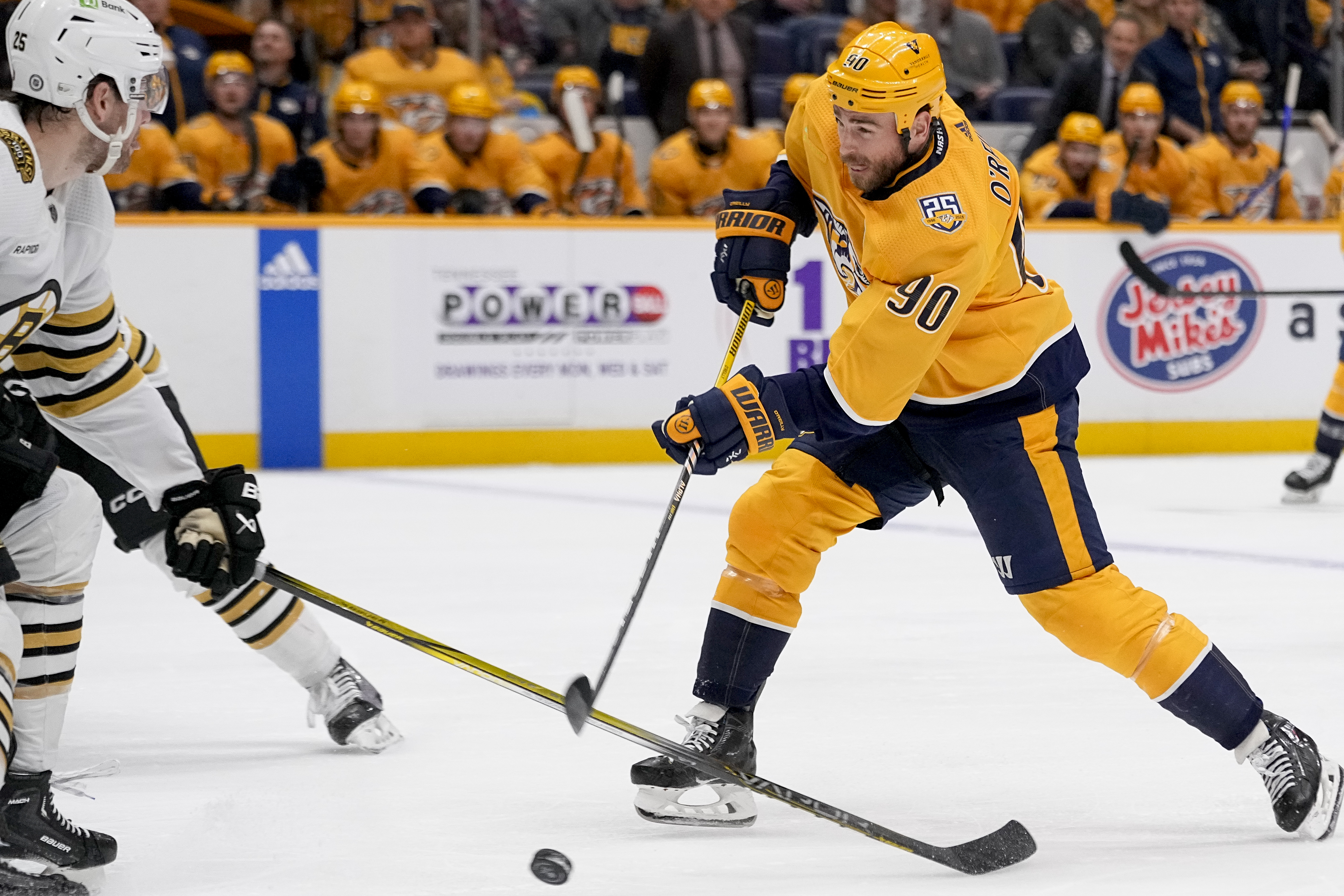 Bruins Predators Hockey
