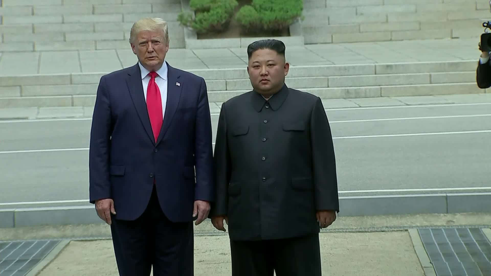 Trump Steps Into North Korea