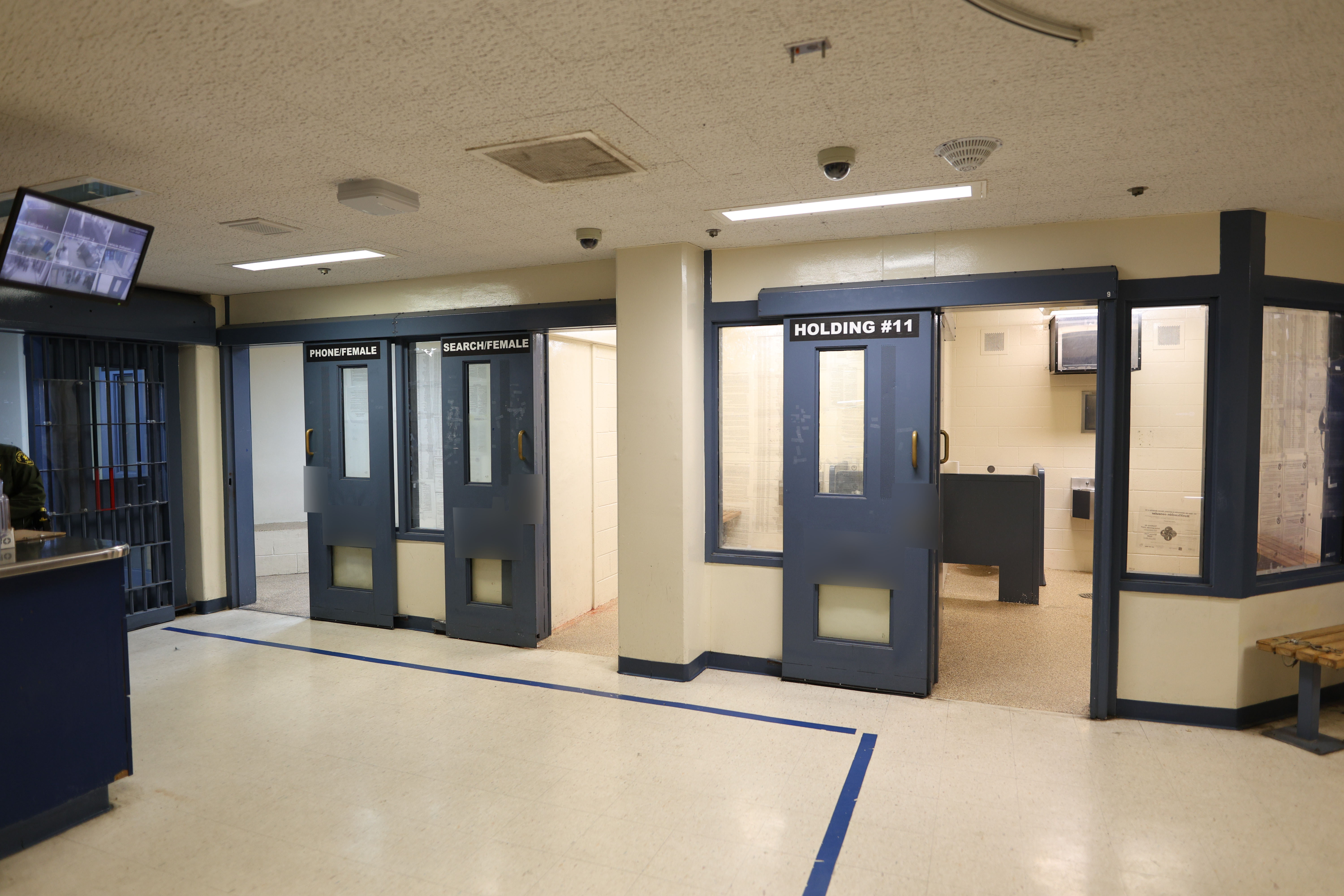 Part of what the Vista jail looks like right now. 