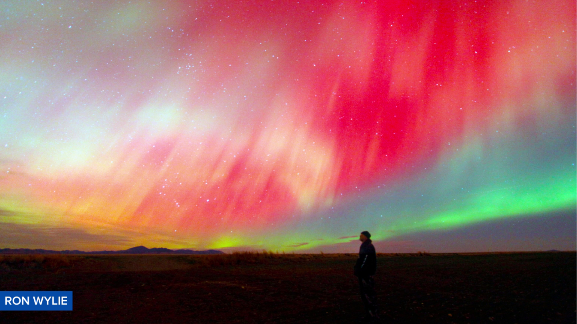 Northern Lights in Montana (November 11, 2025)