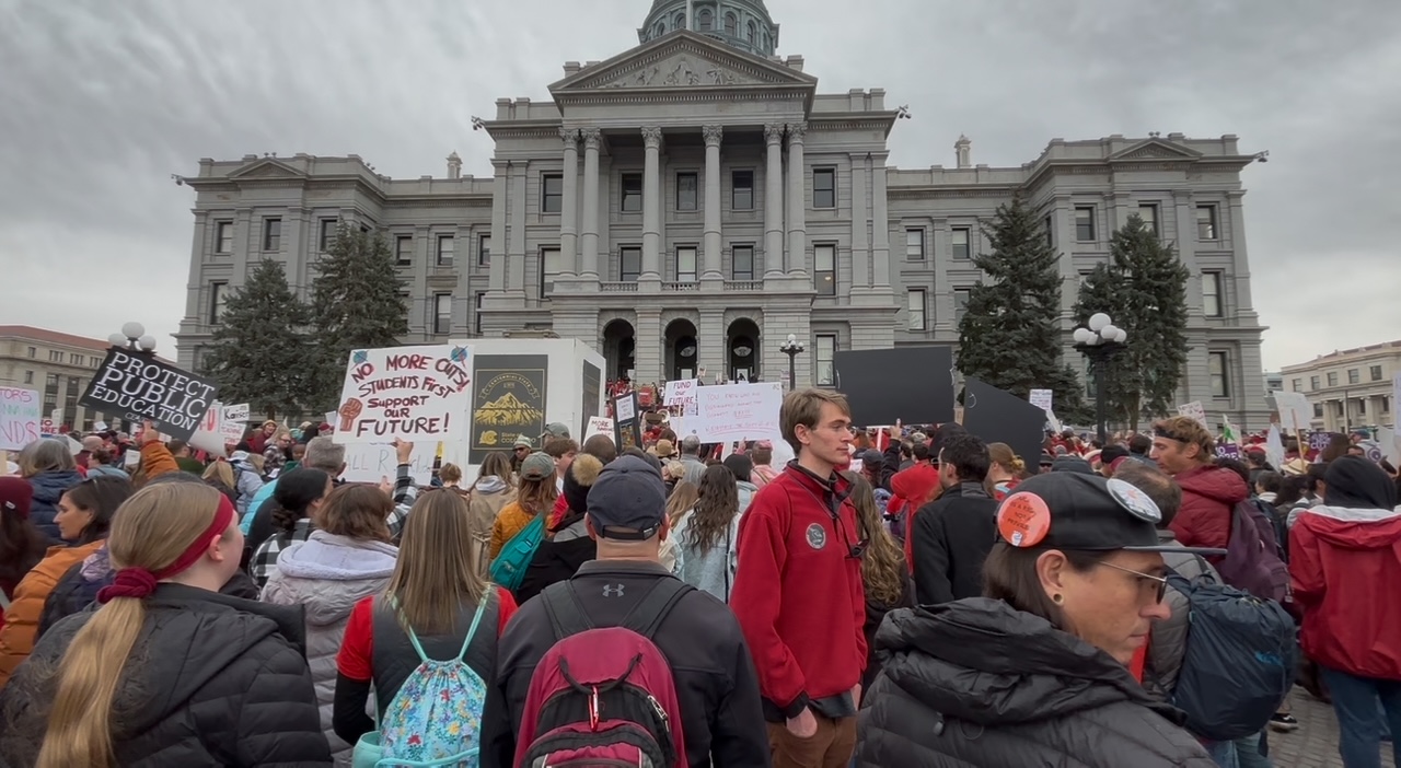 colorado teacher rally