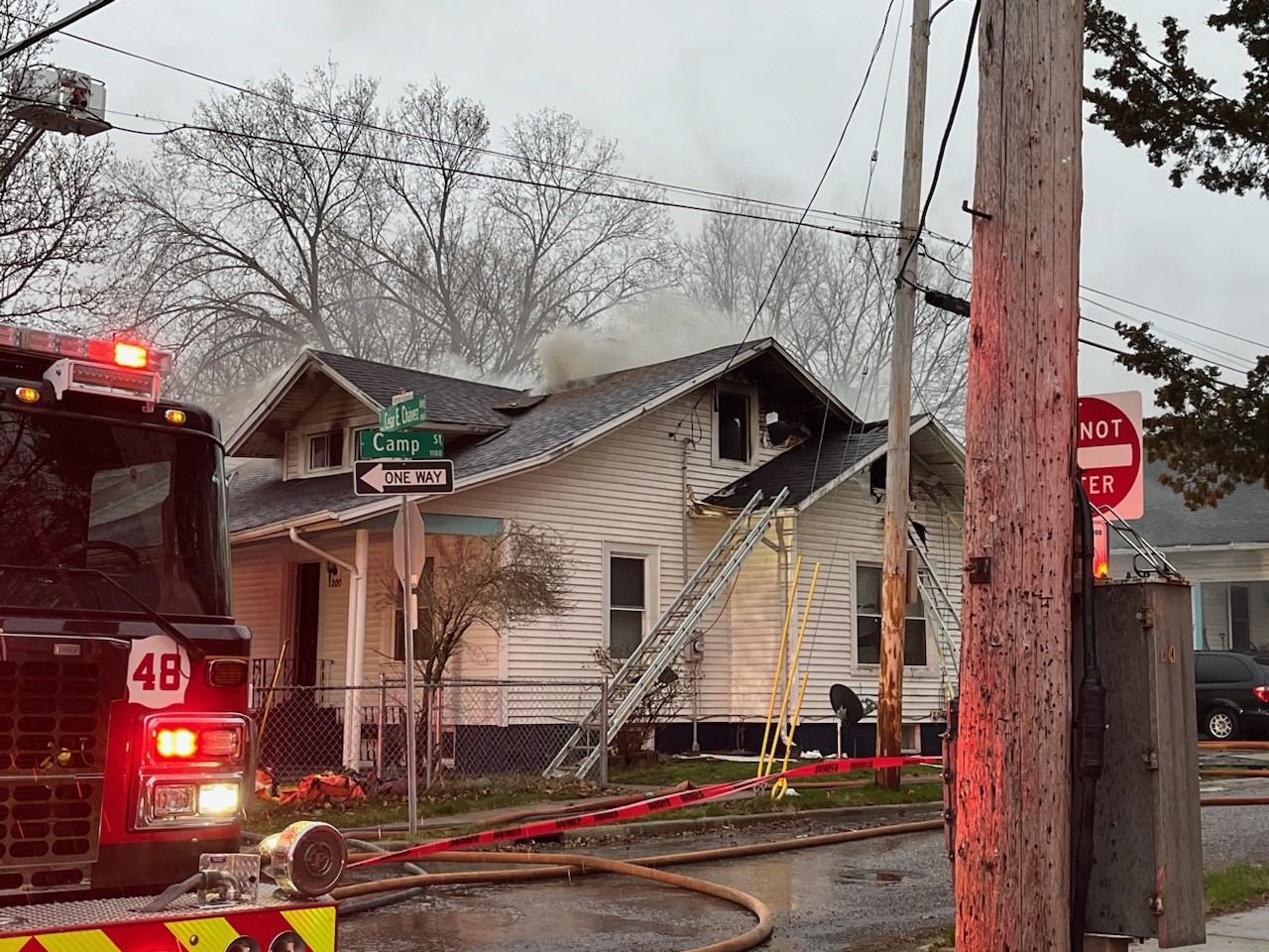 East Cesar Chavez house fire