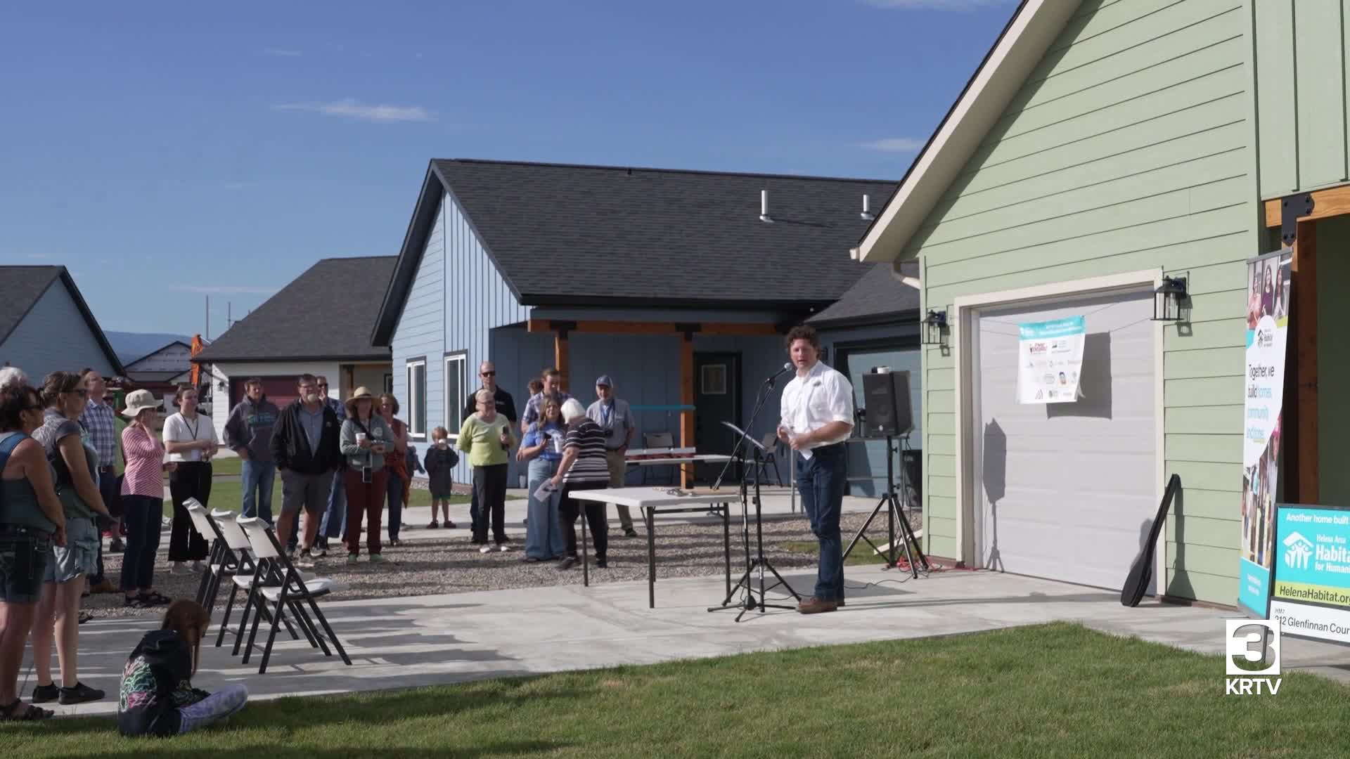 Habitat For Humanity dedicates homes to six families in East Helena