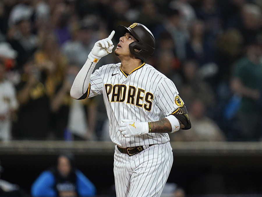 Marlins Padres Baseball manny machado