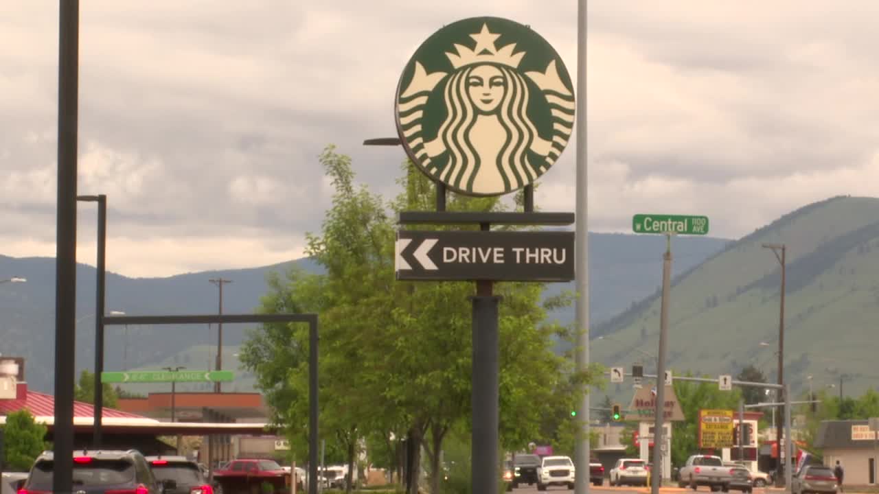Missoula Starbucks Brooks Sign
