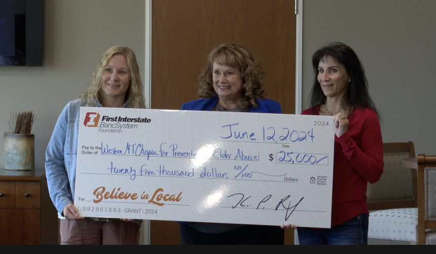 Western Montana Chapter for the Prevention of Elder Abuse Check