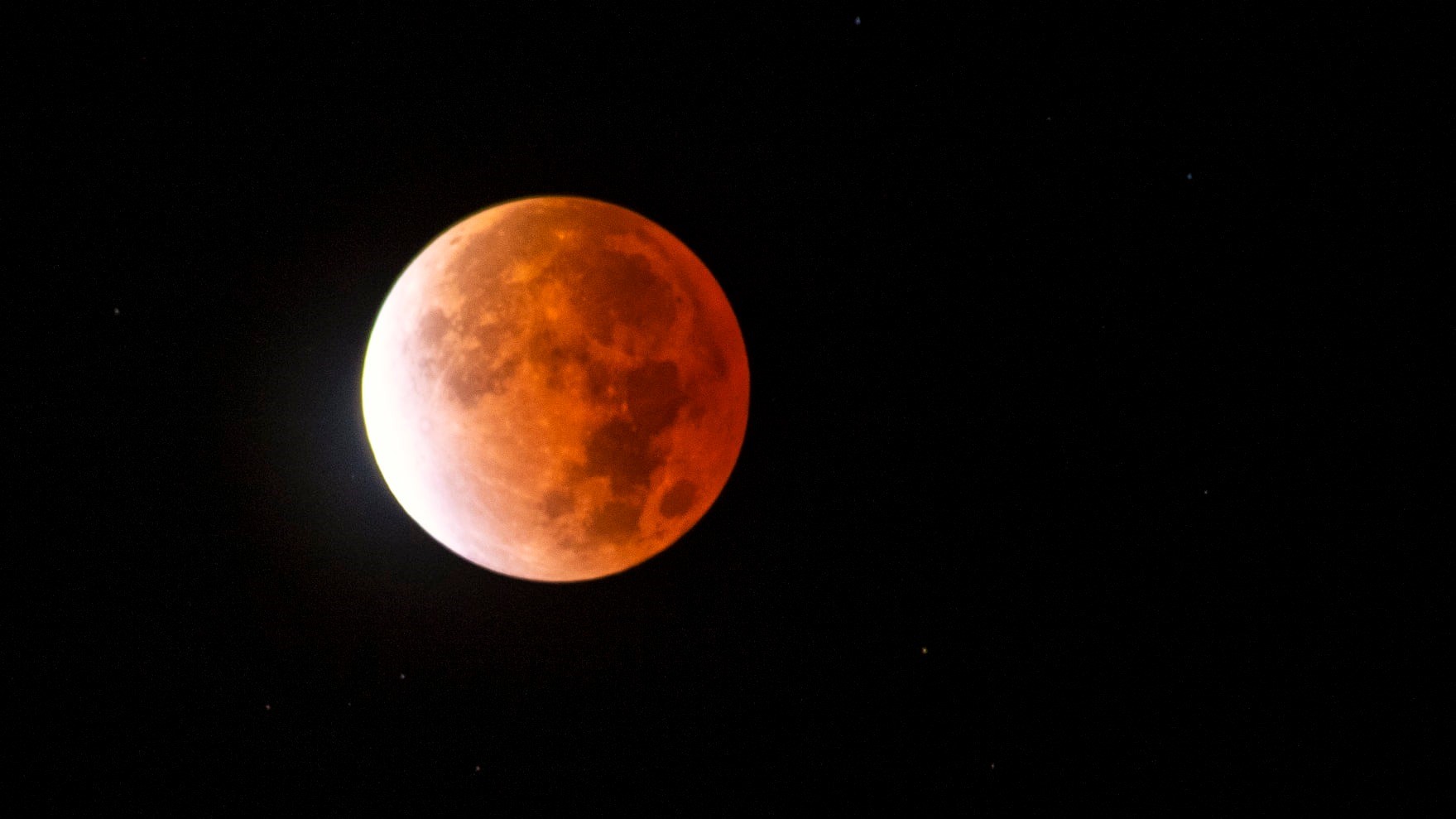 Joe Randall partial lunar eclipse Buena Vista