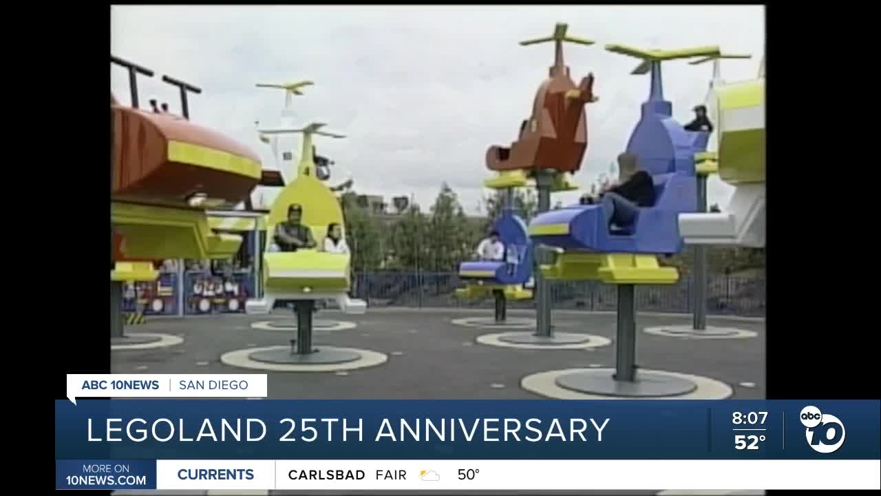Legoland California marks 25th anniversary this week