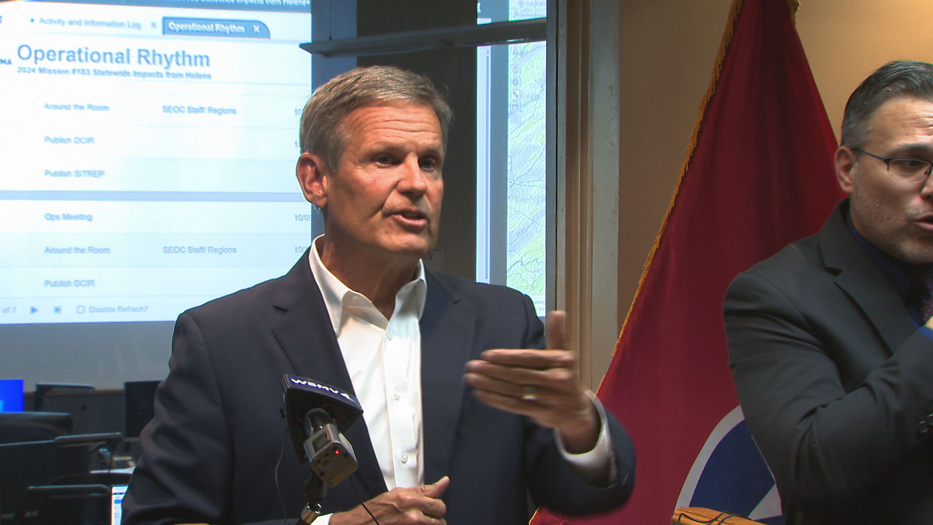 Gov. Bill Lee at TEMA