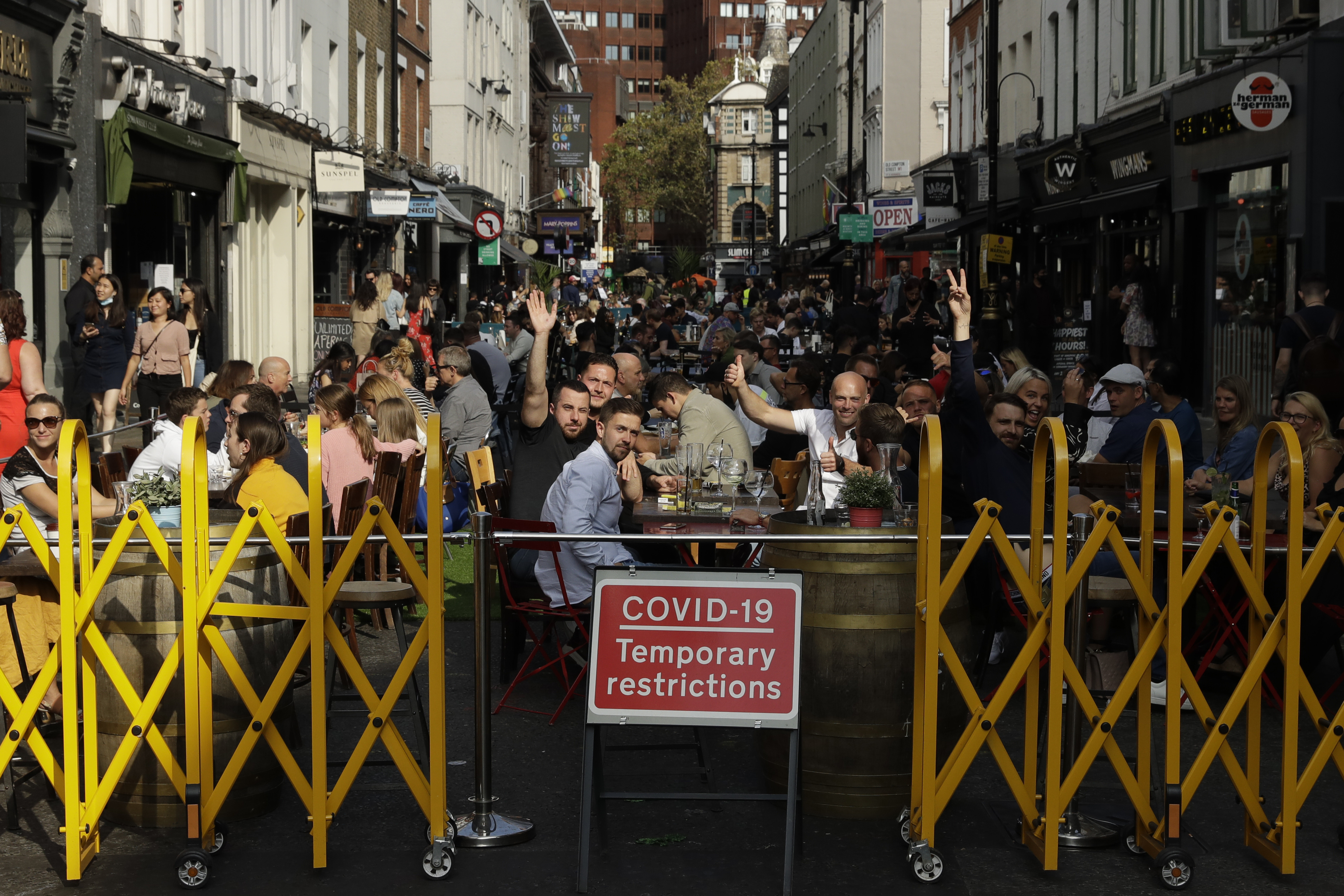 Virus Outbreak Britain