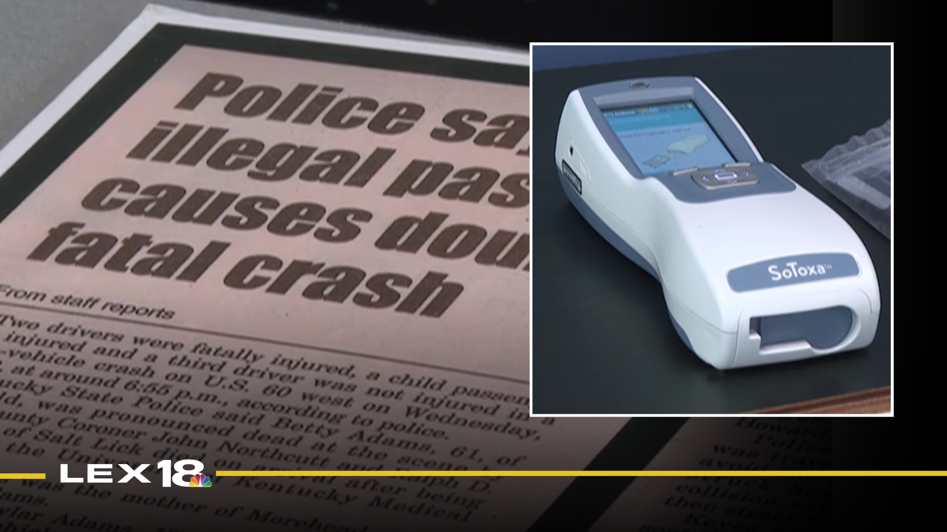 Morehead police begin using SoToxa handheld devices