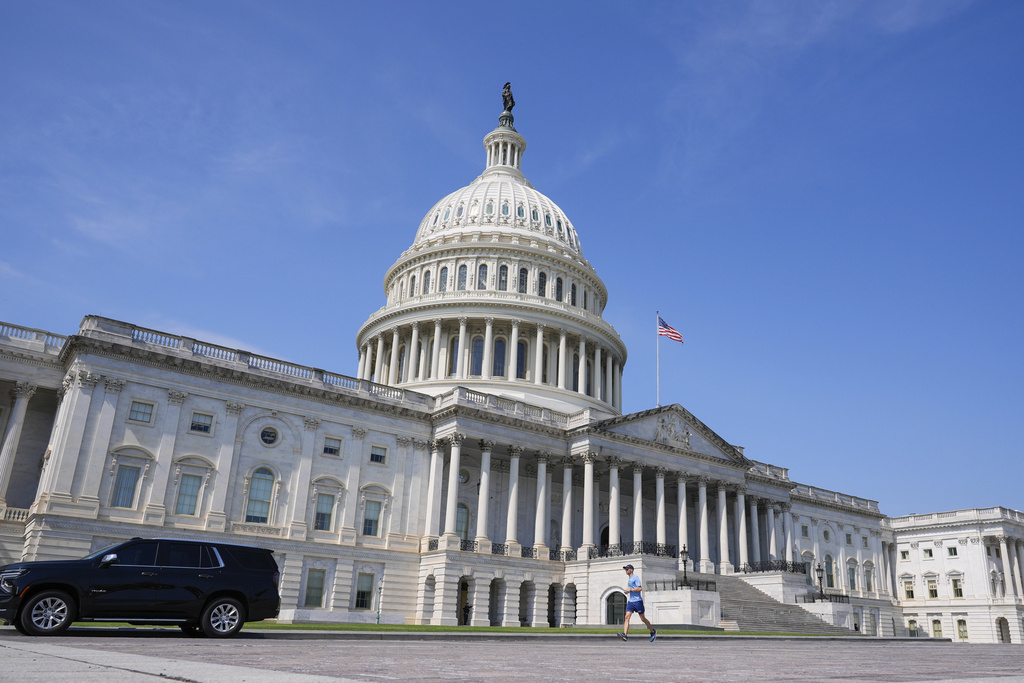 The U.S. Capitol building.
