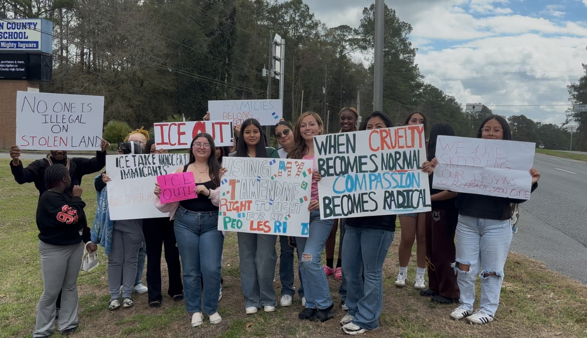 GCHS ICE PROTEST 