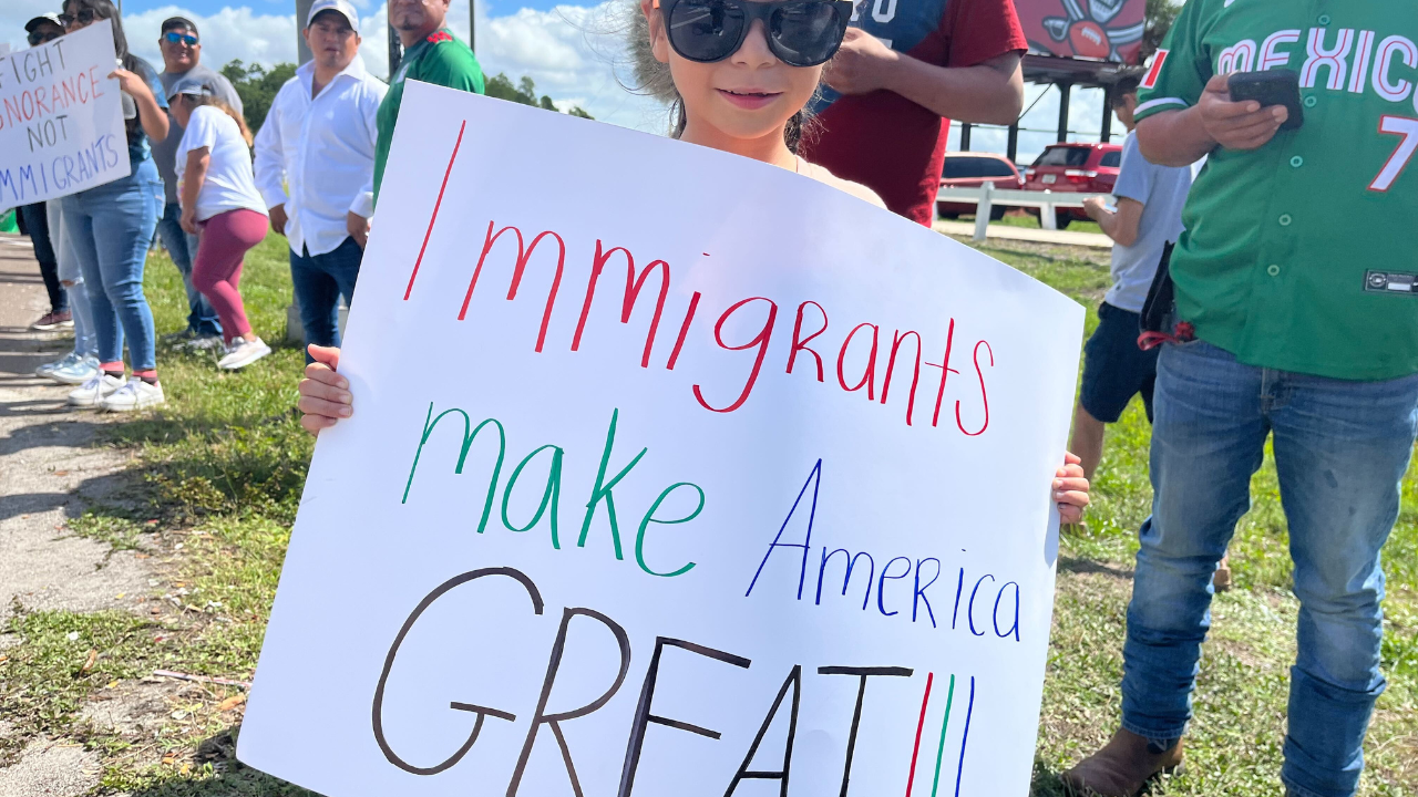 Business owners and workers close their doors Thursday, protesting Florida's new immigration law