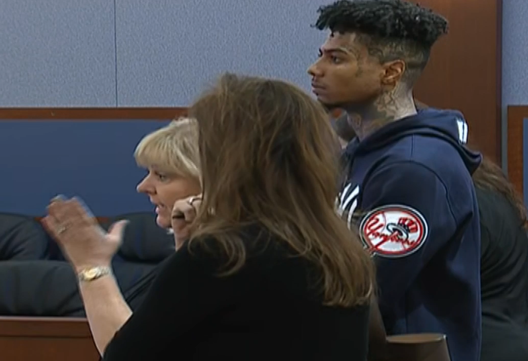 Blueface in court