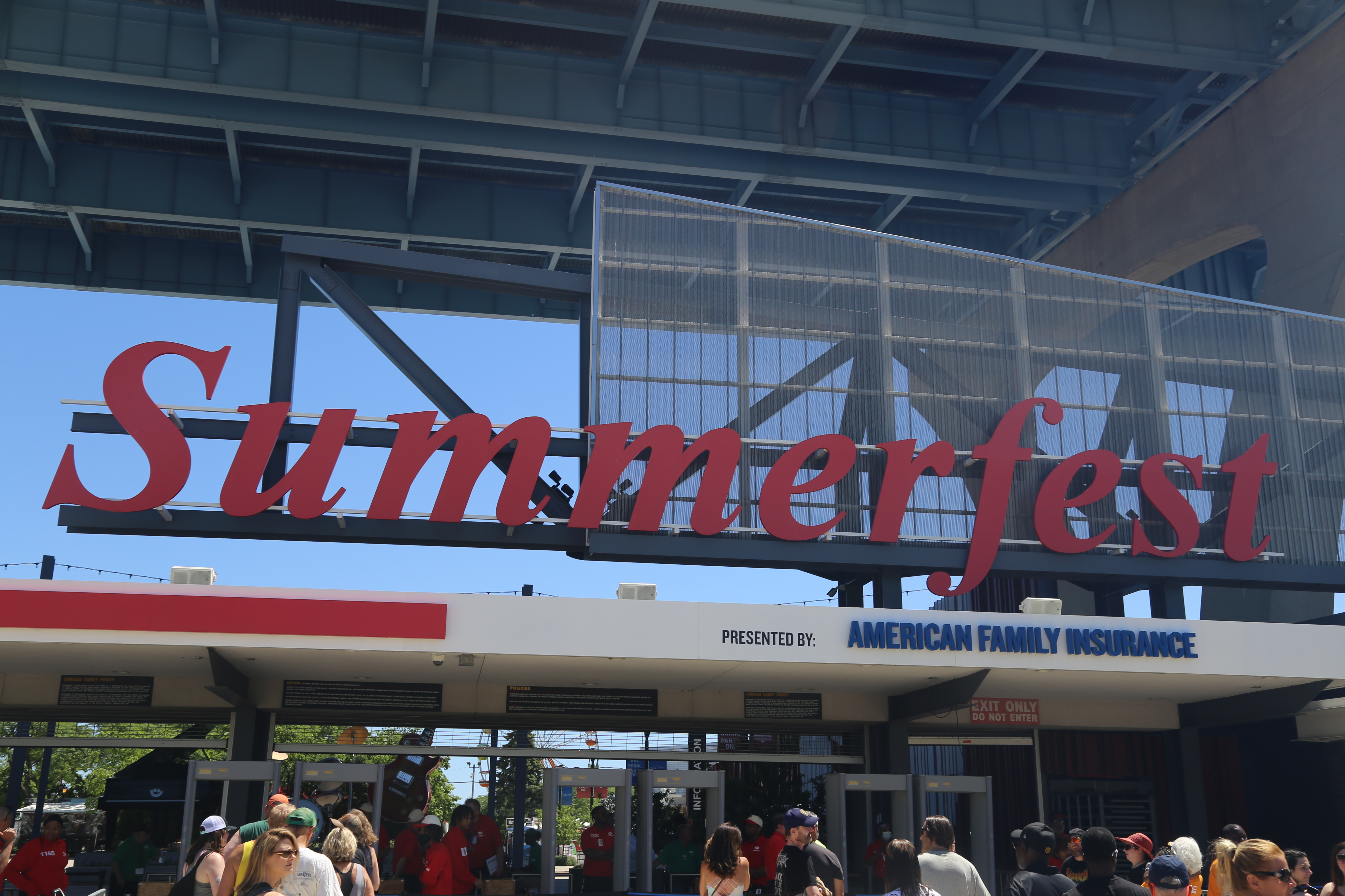 Summerfest Sign