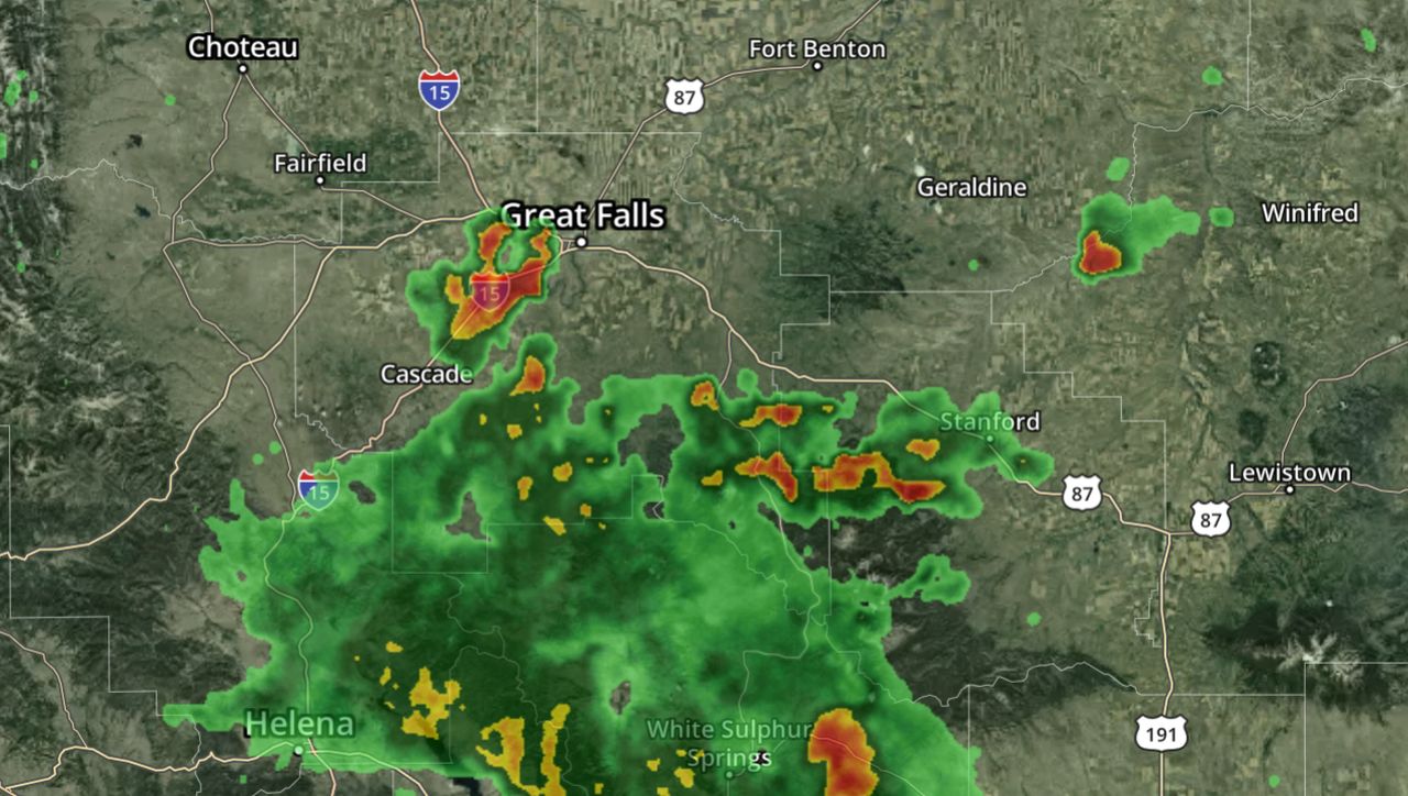 Severe Thunderstorm Warning for some areas