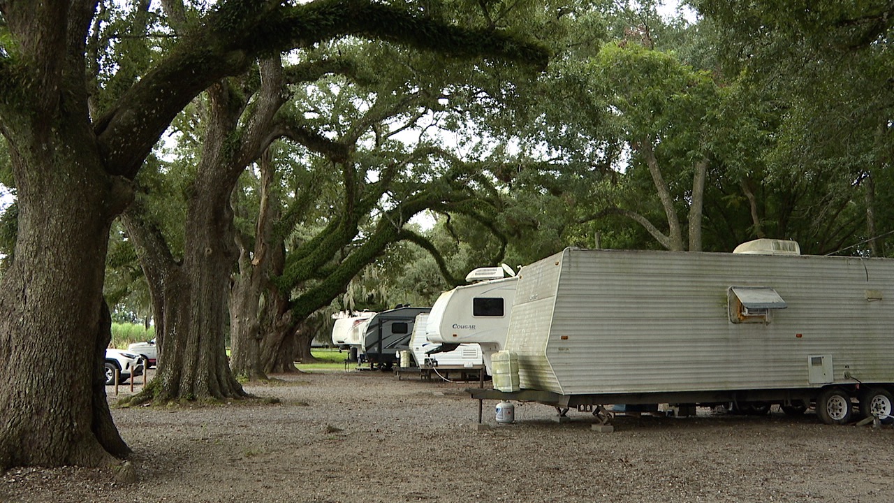 An RV campground off of Weeks Island Road in Lydia.