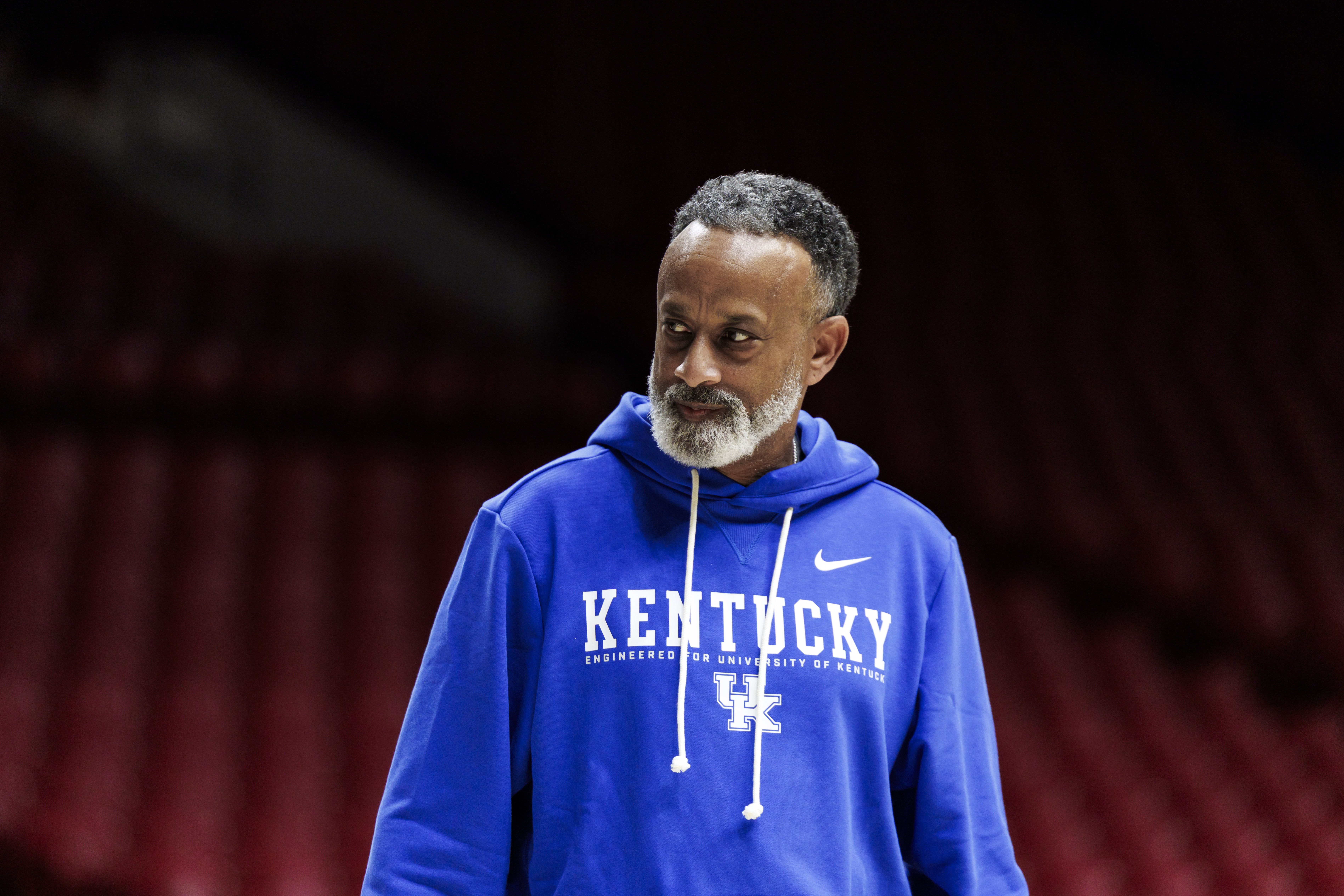 Kenny Brooks; Kentucky Shootaround at Alabama