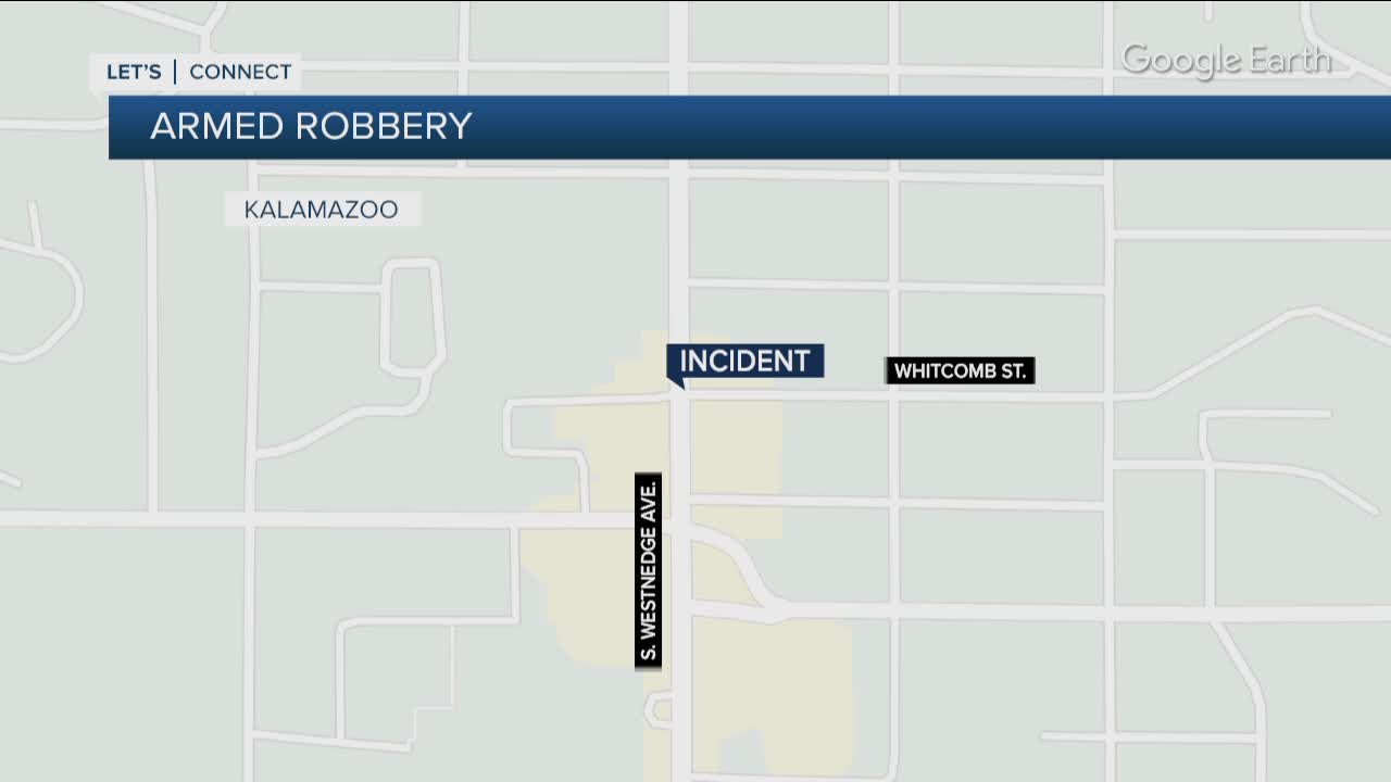 Map: Kalamazoo robbery Feb. 2, 2021