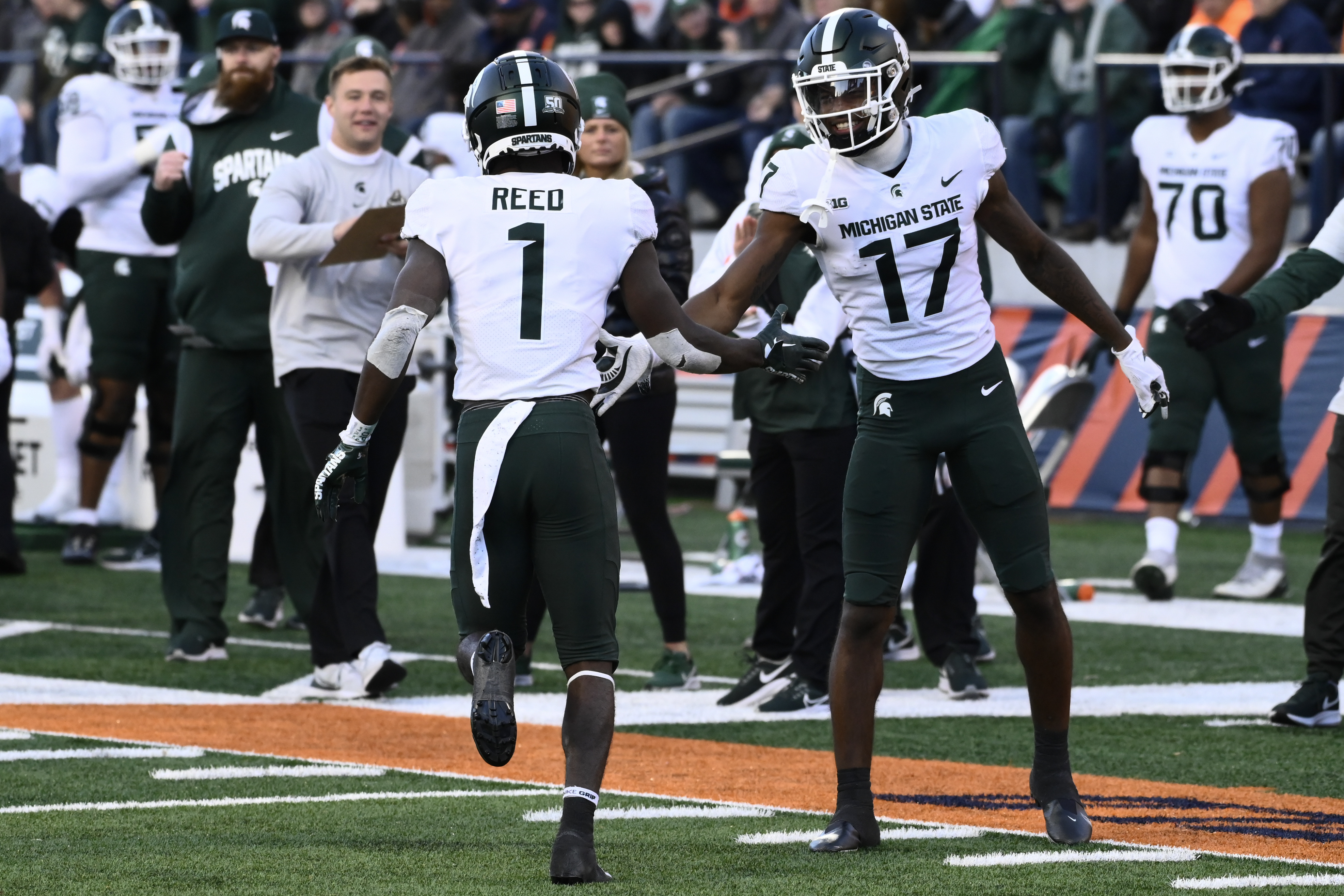 Michigan St Illinois Football
