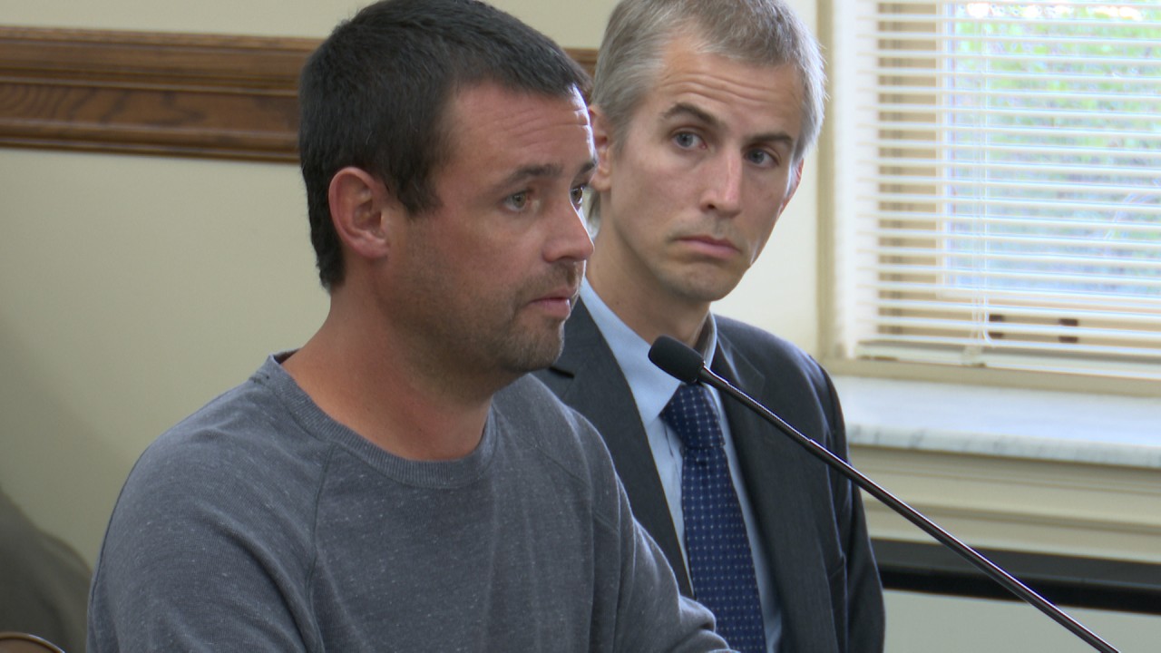Cody Marble of Conrad, who spent 14 years in prison or on parole before he was exonerated for a 2002 conviction