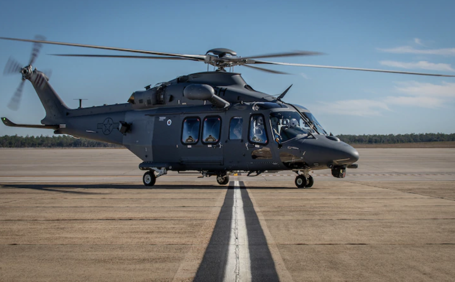 Grey Wolf helicopter