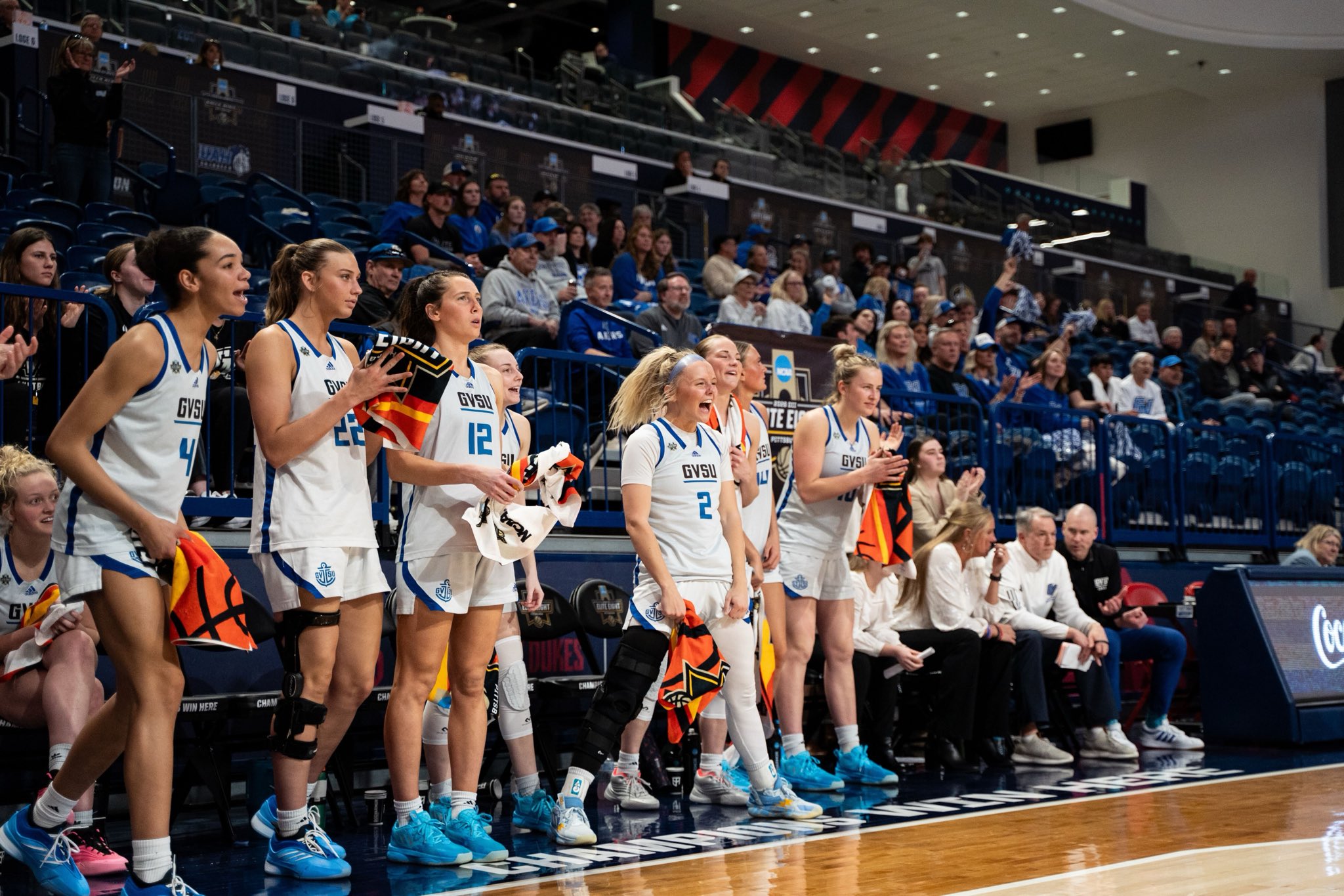 GVSU Women's Basketball headed to Final Four, photo courtesy GVSU Women's Basketball