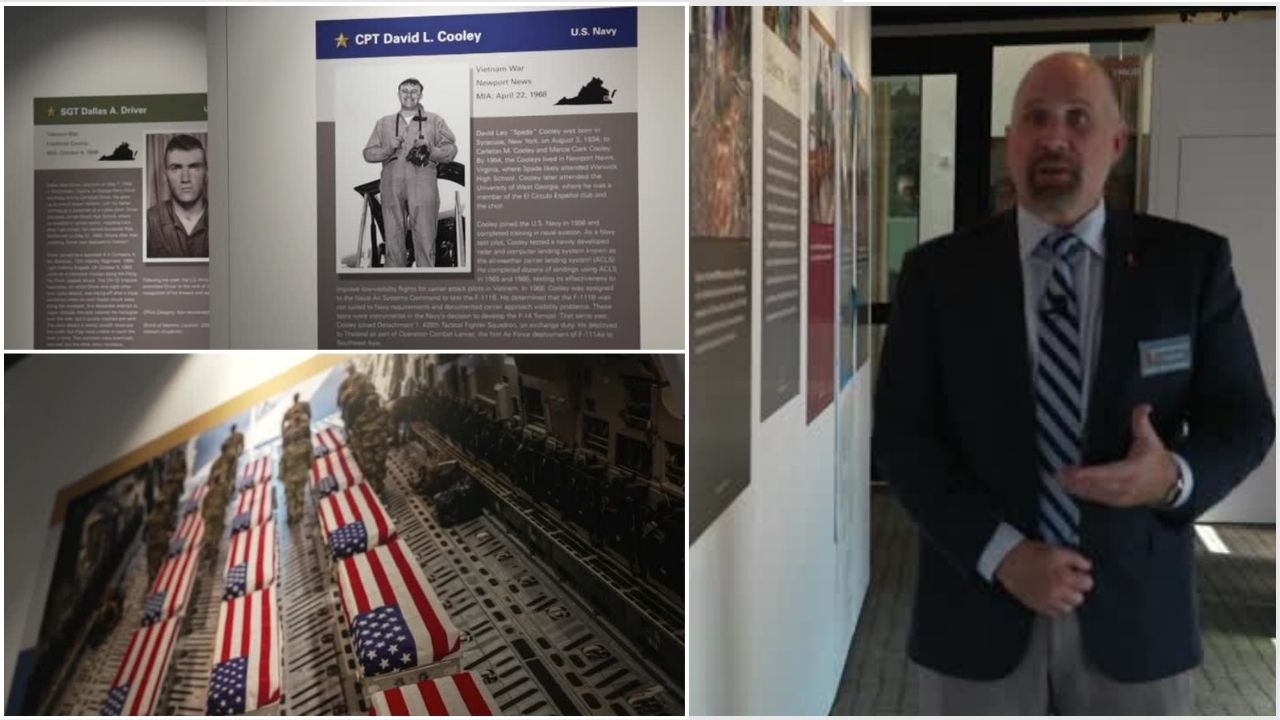 Virginia War Memorial Exhibit 