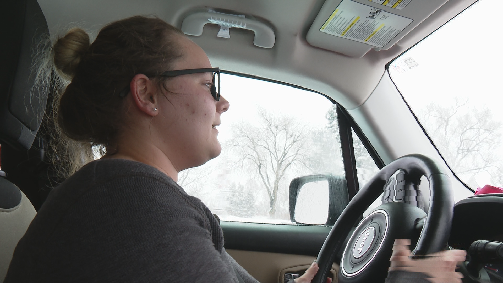 DoorDash drivers say on a good snow day, the daily income nearly doubles per hour