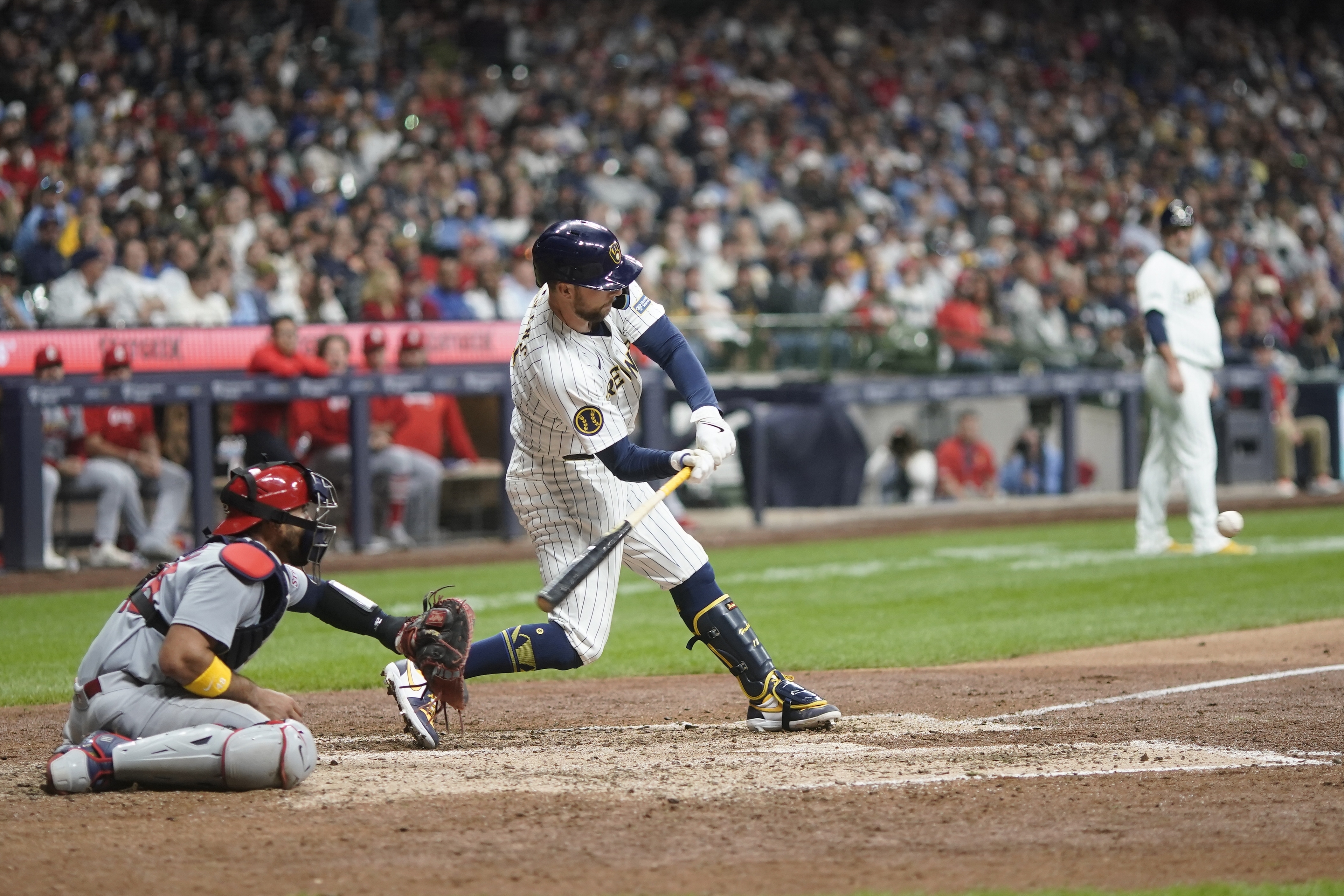 Cardinals Brewers Baseball