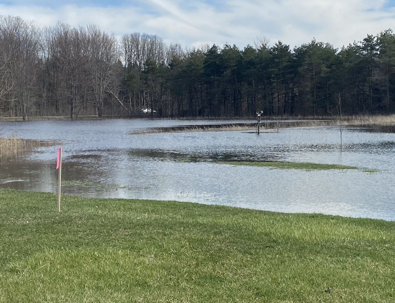 Flooding of a Mason Farm