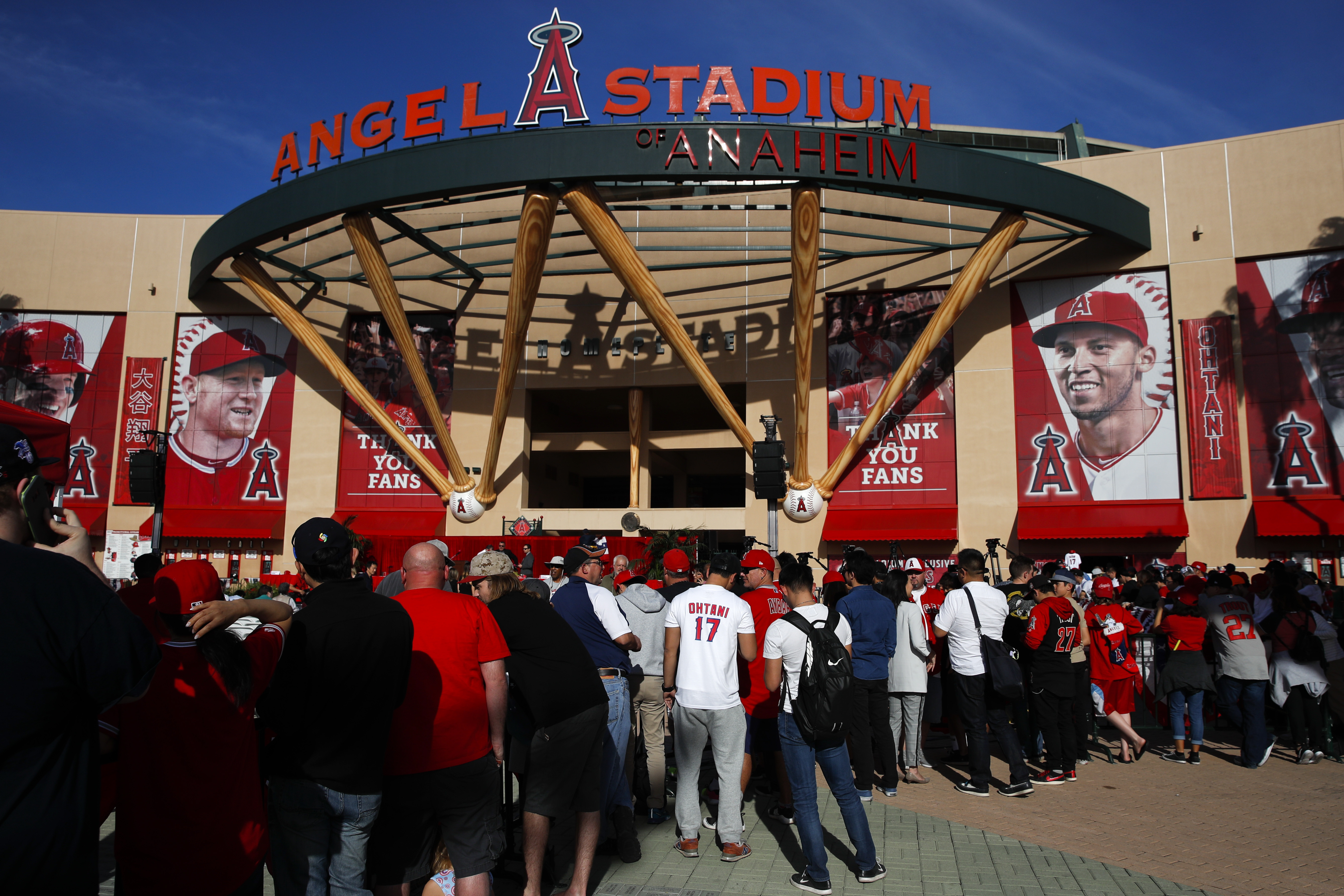 KNXV Angel Stadium of Anaheim AP Photo
