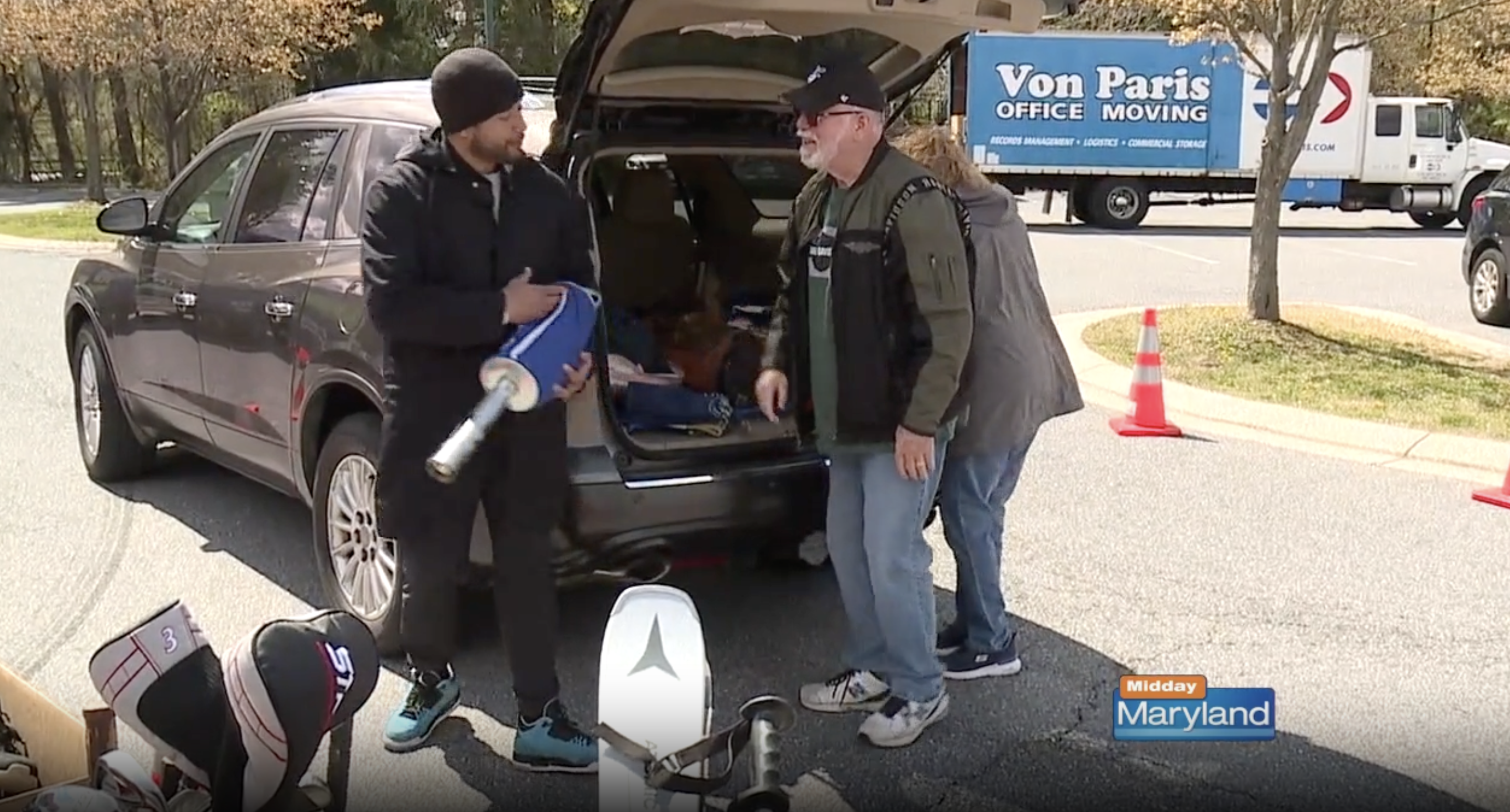 Von Paris Moving & Storage "Packs the Park" with WMAR 