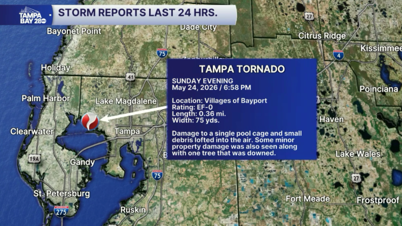 tornado May 24 Bayport to Town N Country