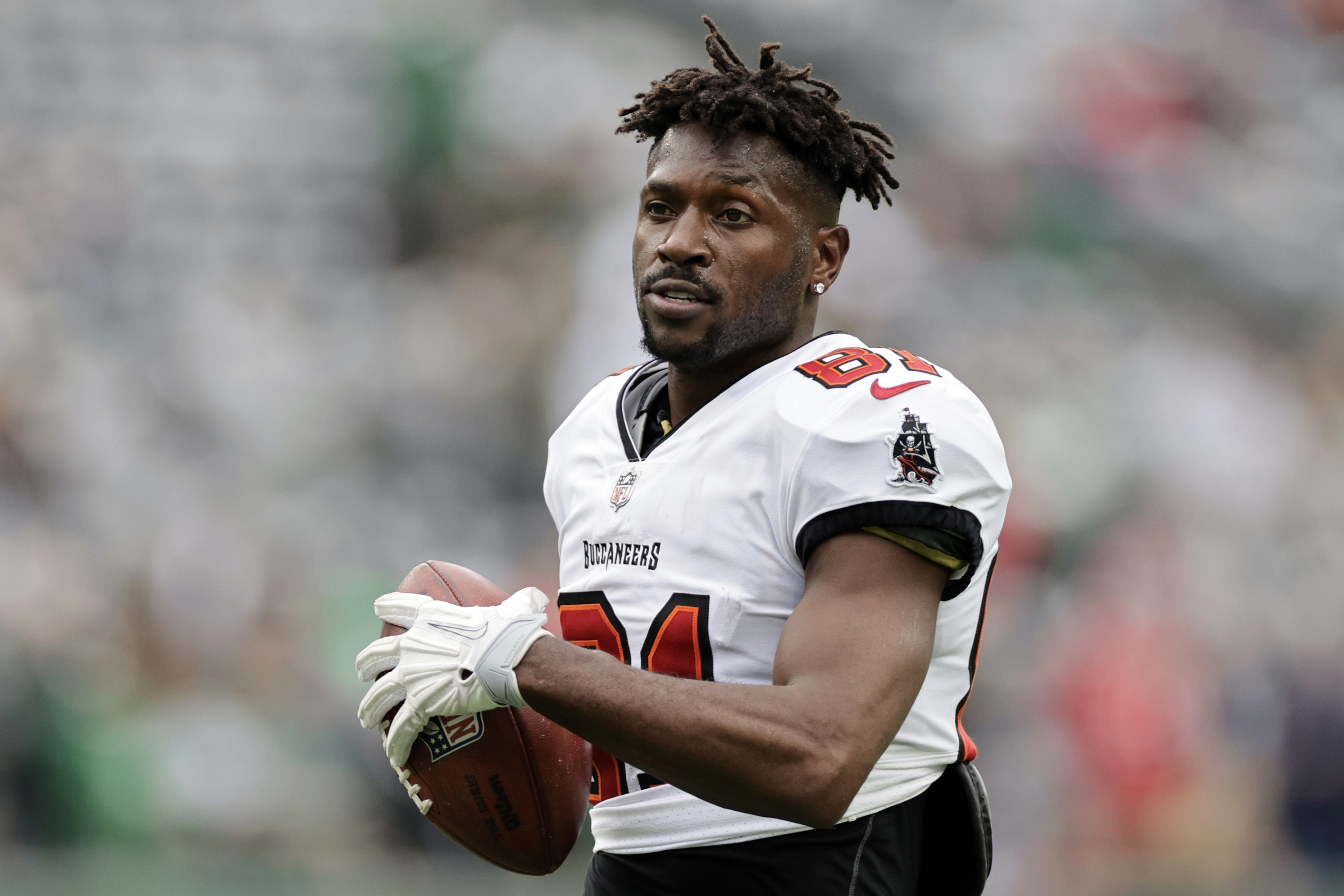 Antonio Brown-Gun Incident Jets Football 