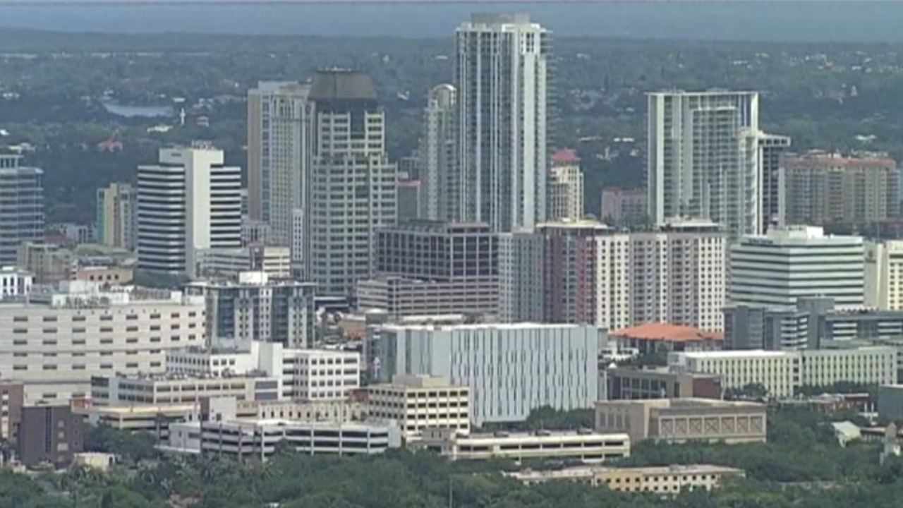 St. Petersburg skyline