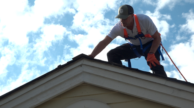 Local roofing expert Martin Carr advises checking gutters and roof attachments before weekend rain arrives in San Diego County