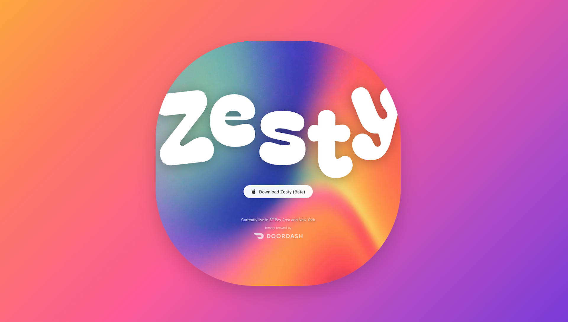 Zesty app