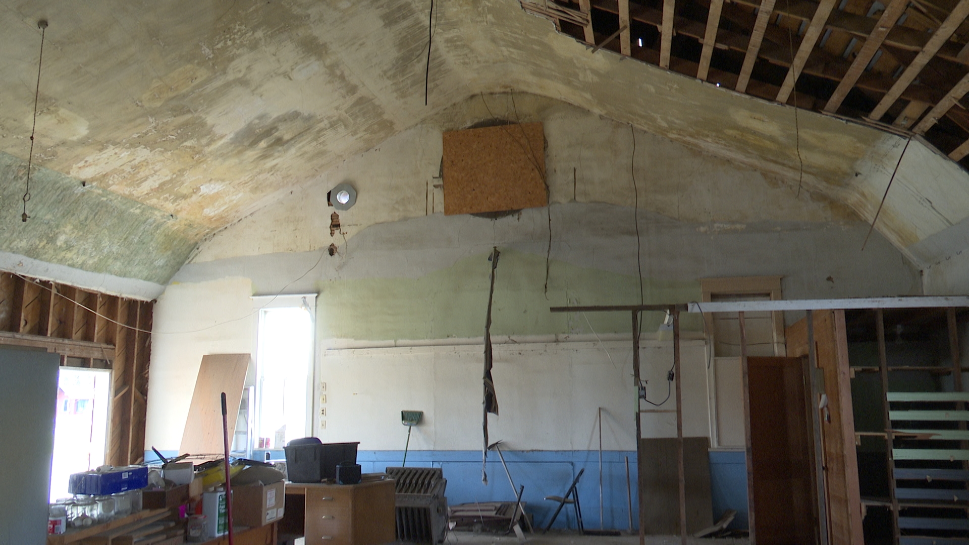 Inside of American Legion Post 71