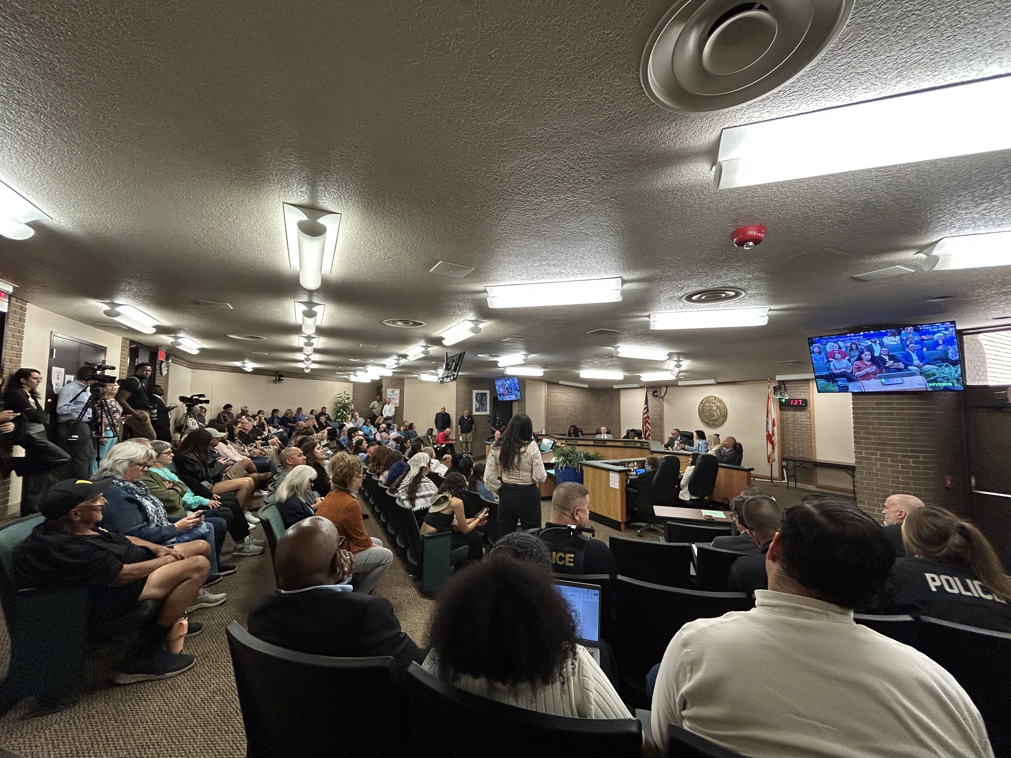 City Council listens to at least two hours of public comment about the ICE agreement