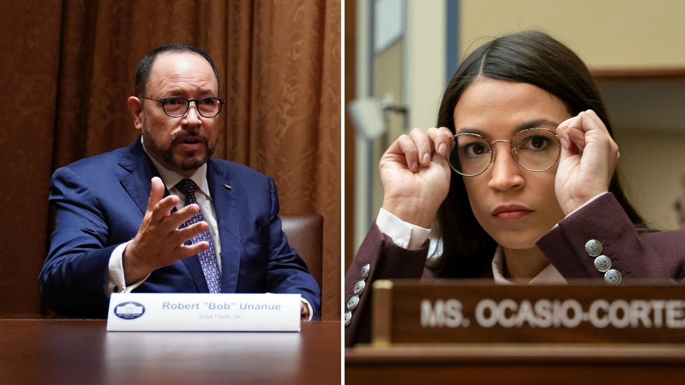 Robert Unanue, Alexandria Ocasio-Cortez