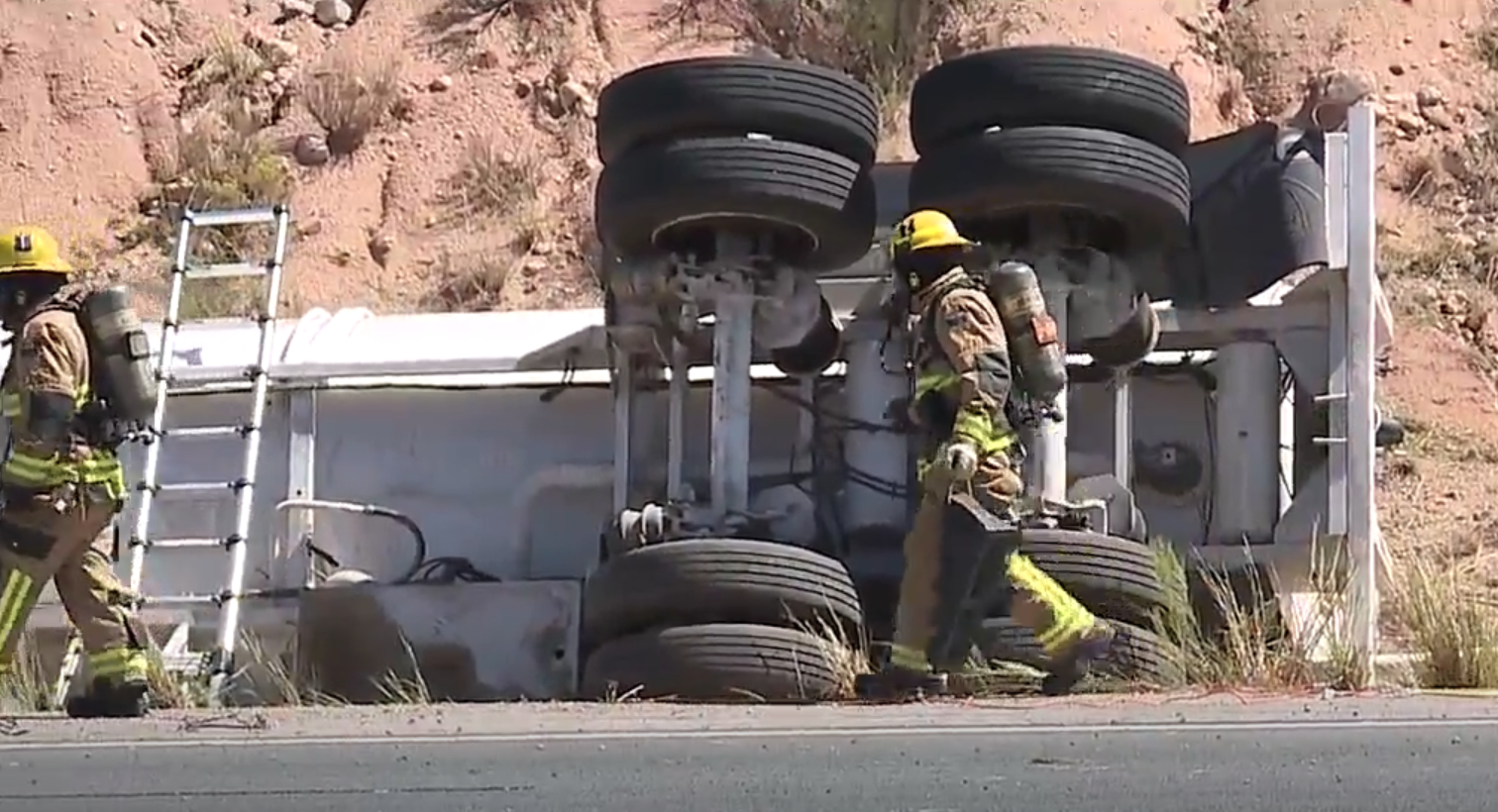 Lane closure on Highway 90 starts Monday for more hazmat clean up 