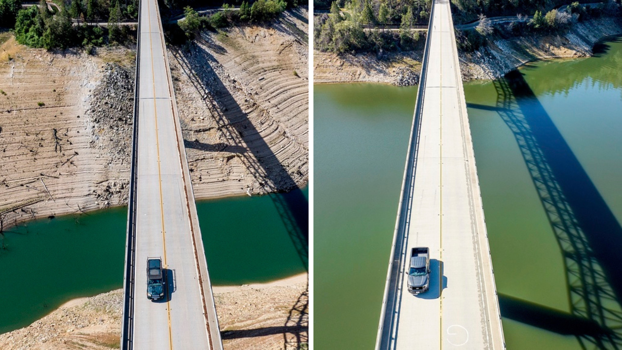 California Drought Refilled Reservoirs