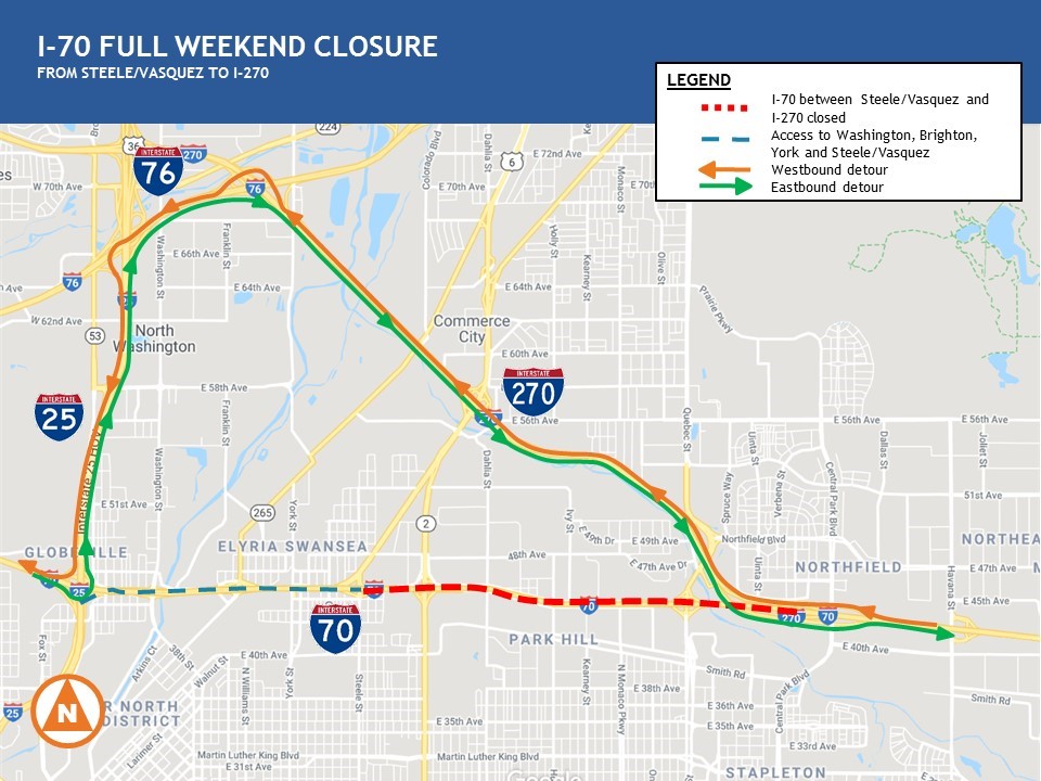 CDOT I-70 closure, Sept. 20-Sept. 23