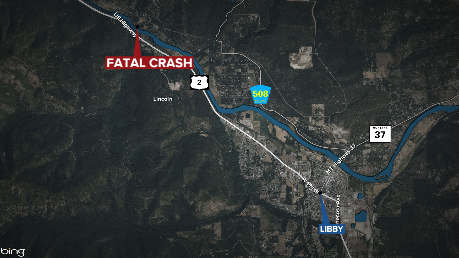 122605 Libby Fatal Crash Map 